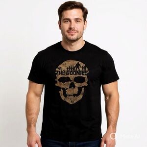 The Goonies Ripple Junction Graphic Tee Black Sz L